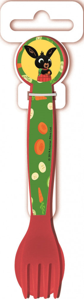 Bing Waving műanyag evőeszköz készlet - 2 darabos