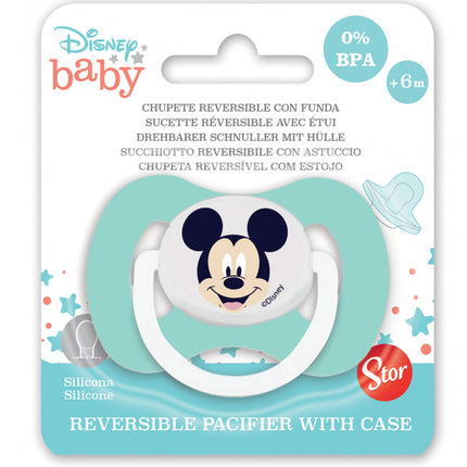 Disney Mickey megfordítható baba cumi tokkal