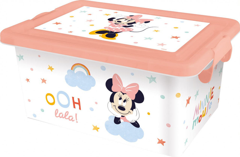Disney Minnie műanyag tároló doboz 7 L