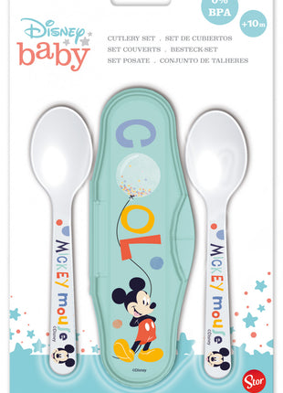 Disney Mickey baba utazó evőeszköz készlet