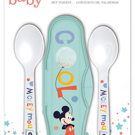 Disney Mickey baba utazó evőeszköz készlet