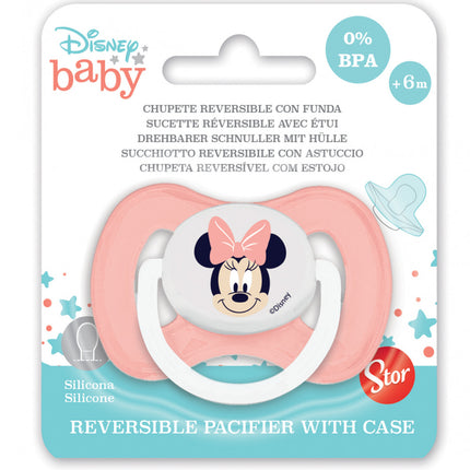 Disney Minnie megfordítható baba cumi tokkal