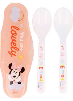 Disney Minnie baba utazó evőeszköz készlet