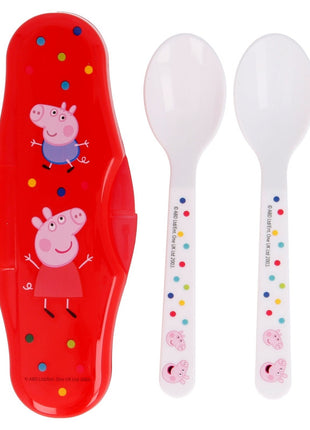 Peppa malac Kindness baba utazó evőeszköz készlet