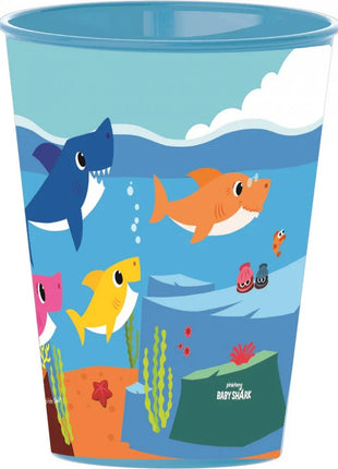 Baby Shark Splashy műanyag pohár 260 ml