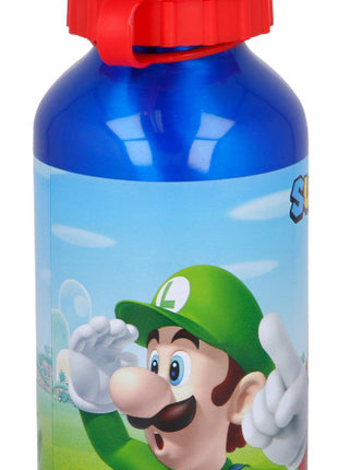 Super Mario Mushroom Kingdom alumínium kulacs ivókupakkal 400 ml