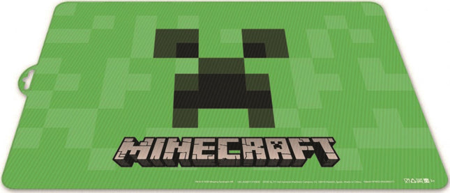 Minecraft Creeper tányéralátét 41x29 cm