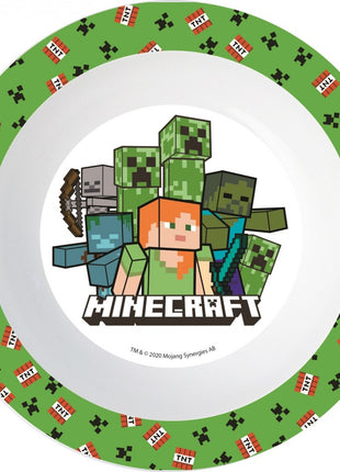 Minecraft Creeper micro mélytányér