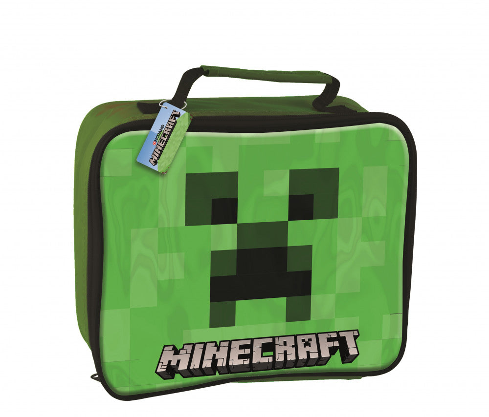 Minecraft Creeper thermo uzsonnás táska, hűtőtáska 22 cm