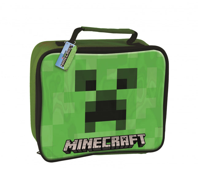 Minecraft Creeper thermo uzsonnás táska, hűtőtáska 22 cm