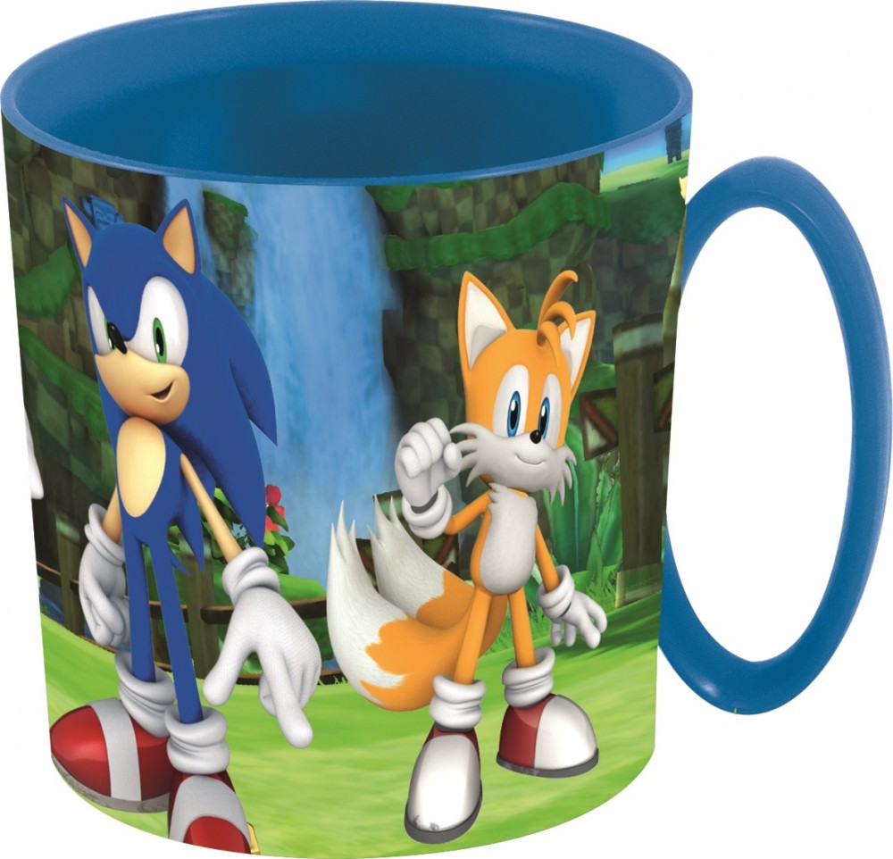 Sonic a sündisznó Greenery micro bögre 350 ml