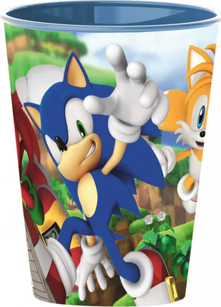 Sonic a sündisznó műanyag pohár 260 ml