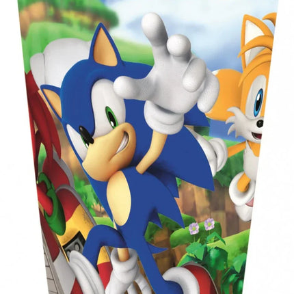 Sonic a sündisznó műanyag pohár 260 ml