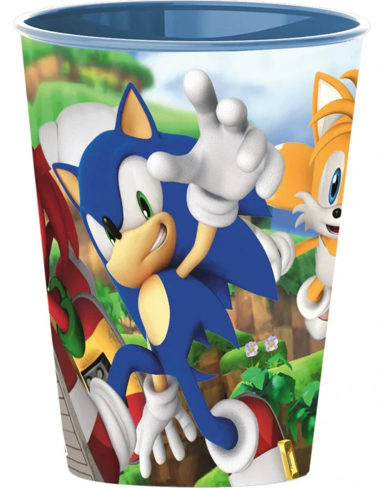 Sonic a sündisznó műanyag pohár 260 ml