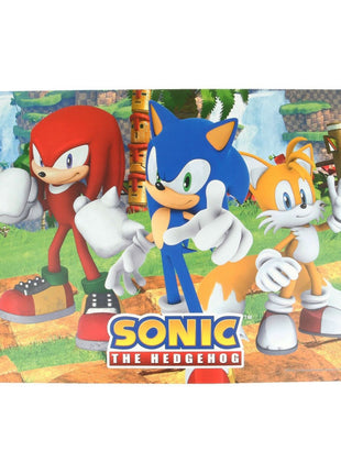 Sonic a sündisznó Trio tányéralátét 41x29 cm