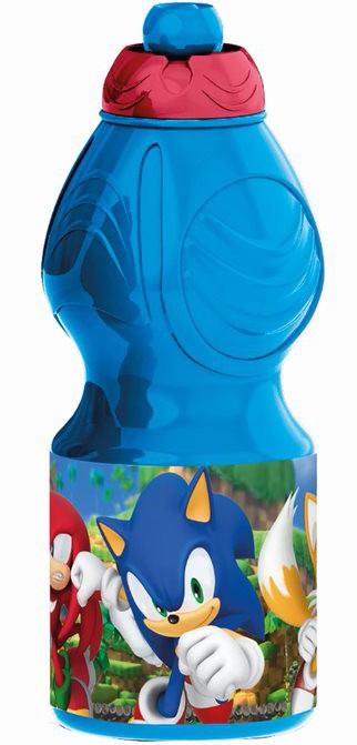 Sonic a sündisznó műanyag sportkulacs 400 ml