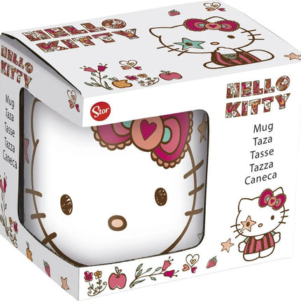 Hello Kitty Stars porcelán bögre 325 ml (11 oz) Díszdobozban