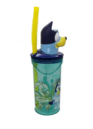 Bluey Splash 3D műanyag szívószálas pohár 360 ml