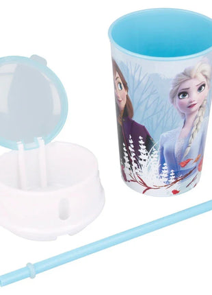 Disney Jégvarázs Blue Forest üdítő- és snack tartó pohár 400 ml