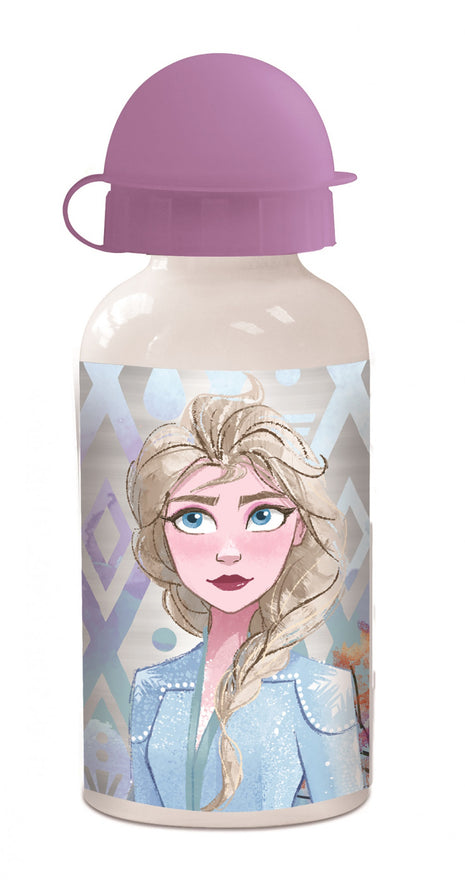 Disney Jégvarázs Blue Forest alumínium kulacs ivókupakkal 400 ml