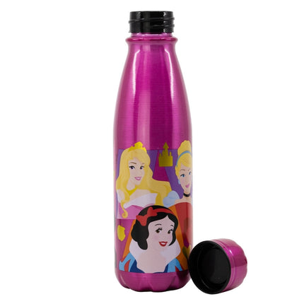 Disney Hercegnők Bright alumínium kulacs csavaros kupakkal 600 ml