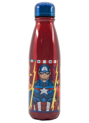 Bosszúállók Invincible Force alumínium kulacs csavaros kupakkal 600 ml