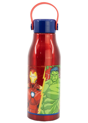 Bosszúállók Invincible Force Flexi alumínium kulacs csavaros kupakkal, akasztóval 760 ml