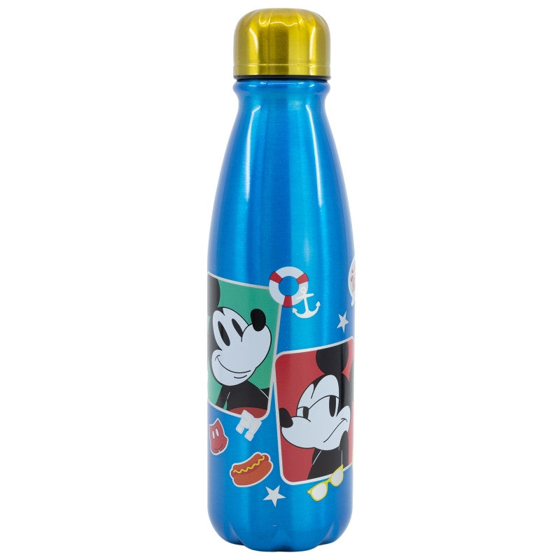 Disney Mickey Fun-Tastic alumínium kulacs csavaros kupakkal 600 ml