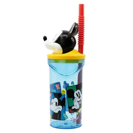 Disney Mickey Fun-Tastic 3D Figurine szívószálas pohár 360 ml