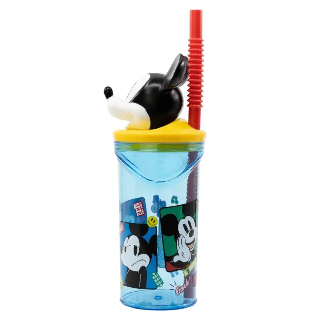 Disney Mickey Fun-Tastic 3D Figurine szívószálas pohár 360 ml