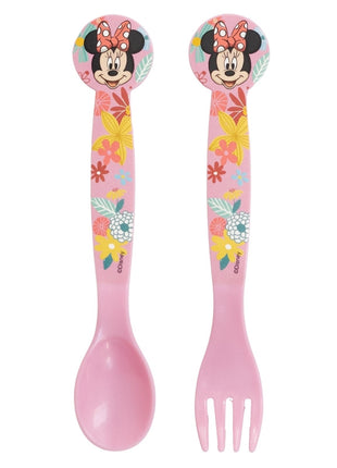 Disney Minnie Stay Cool fém evőeszköz készlet - 2 darabos