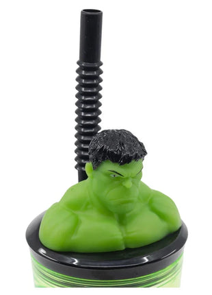 Bosszúállók Invincible Force Hulk 3D Figurine szívószálas pohár 360 ml