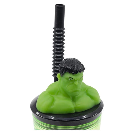 Bosszúállók Invincible Force Hulk 3D Figurine szívószálas pohár 360 ml