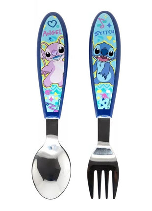 Disney Lilo és Stitch, A csillagkutya Drawing fém ergo evőeszköz készlet - 2 darabos