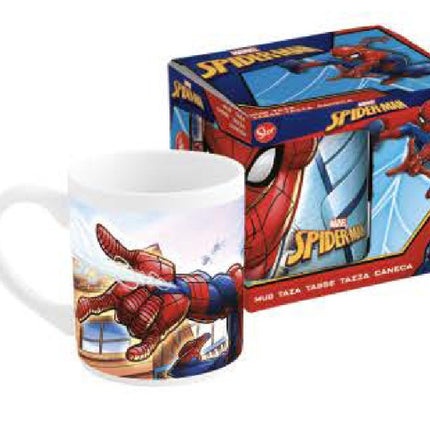 Pókember Streets porcelán bögre 235 ml (8 oz) Díszdobozban