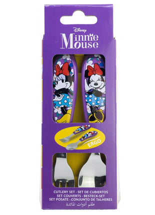 Disney Minnie Sunshine fém ergo evőeszköz készlet - 2 darabos