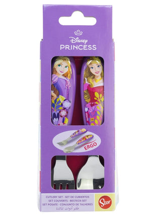 Disney Hercegnők Courageous Heart fém ergo evőeszköz készlet - 2 darabos