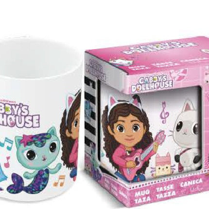 Gabi babaháza Music porcelán bögre 235 ml (8 oz) Díszdobozban