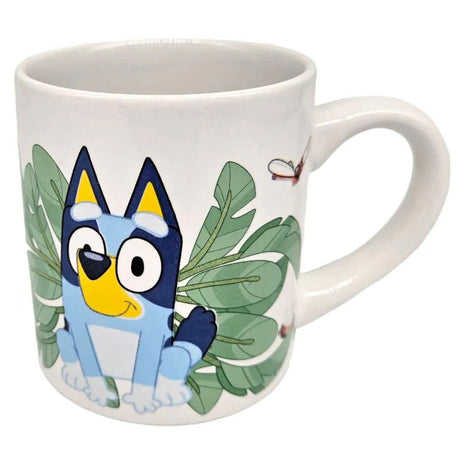 Bluey Leaves porcelán bögre 235 ml (8 oz) Díszdobozban