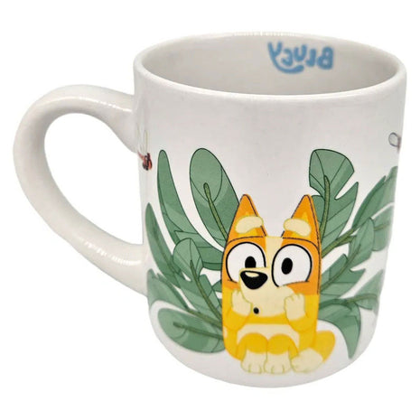 Bluey Leaves porcelán bögre 235 ml (8 oz) Díszdobozban