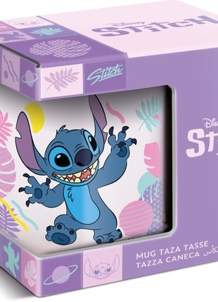 Disney Lilo és Stitch, A csillagkutya Hawaian porcelán bögre 325 ml (11 oz) Díszdobozban