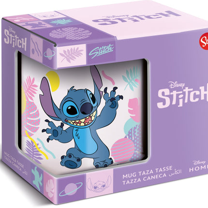 Disney Lilo és Stitch, A csillagkutya Hawaian porcelán bögre 325 ml (11 oz) Díszdobozban
