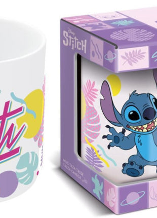Disney Lilo és Stitch, A csillagkutya Hawaian porcelán bögre 325 ml (11 oz) Díszdobozban