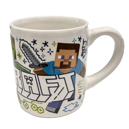 Minecraft Explore More porcelán bögre 235 ml (8 oz) Díszdobozban