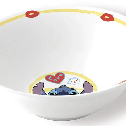 Disney Lilo és Stitch, A csillagkutya Heart porcelán étkészlet Díszdobozban