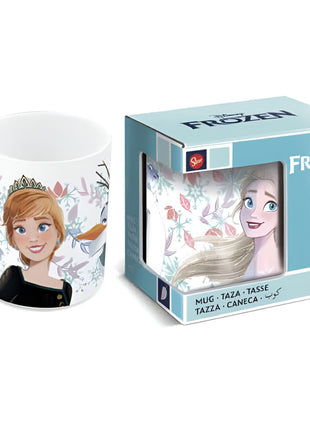 Disney Jégvarázs Snowy Tale porcelán bögre 325 ml (11 oz) Díszdobozban