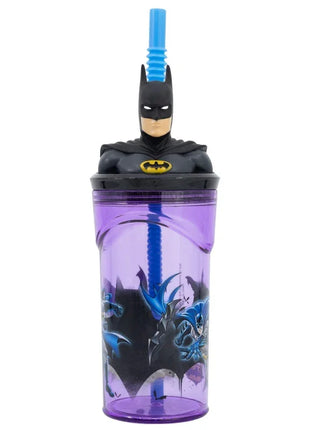 Batman 3D Figurine szívószálas pohár 360 ml