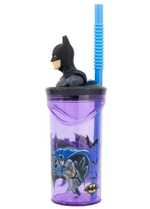 Batman 3D Figurine szívószálas pohár 360 ml