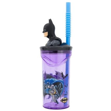 Batman 3D Figurine szívószálas pohár 360 ml