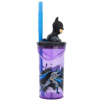 Batman 3D Figurine szívószálas pohár 360 ml